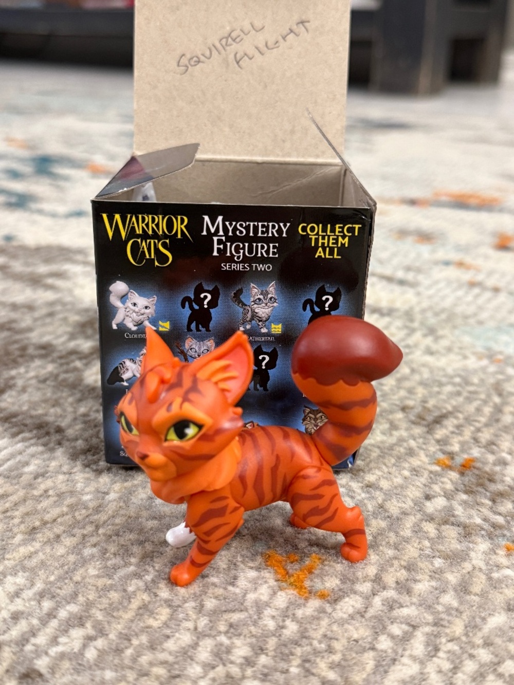 Warrior Cats Squirrelflight Cat Figurine Blind Box Series 2 Two Open Box Figure